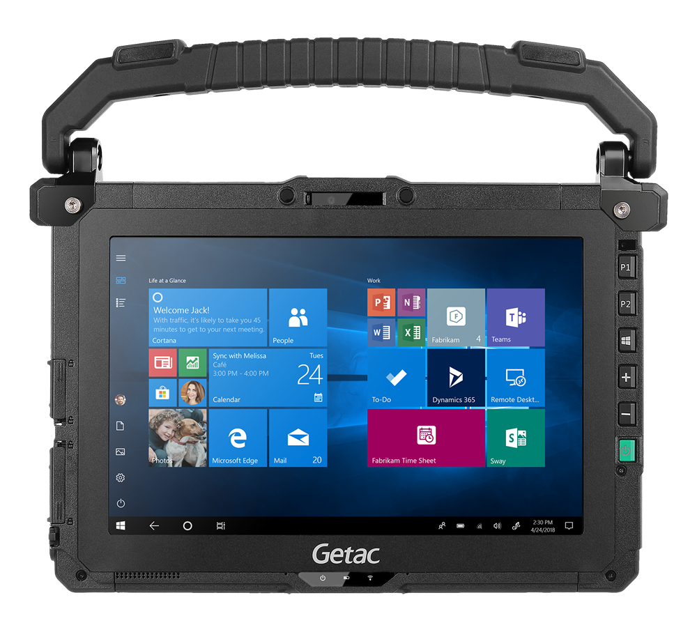 Getac UX10 mit Tragegriff