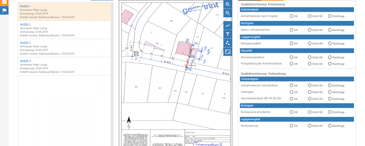 Quality 130 App - Qualitätskontrolle