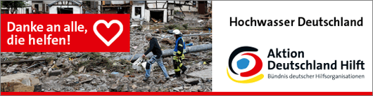 Banner Deutschland hilft