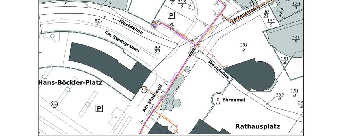 Planauskunft Delmenhorst - Gas