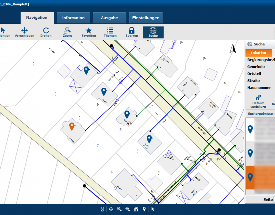 MGC Offline - Funktion Adresssuche