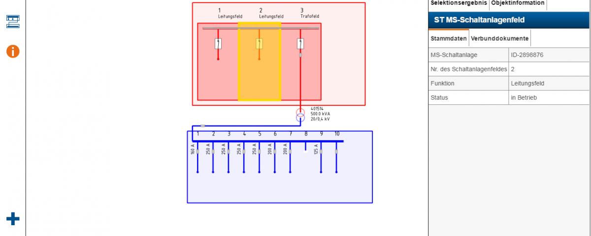 MGC Offline Touch - Funktion Stationsinnenleben Selektion