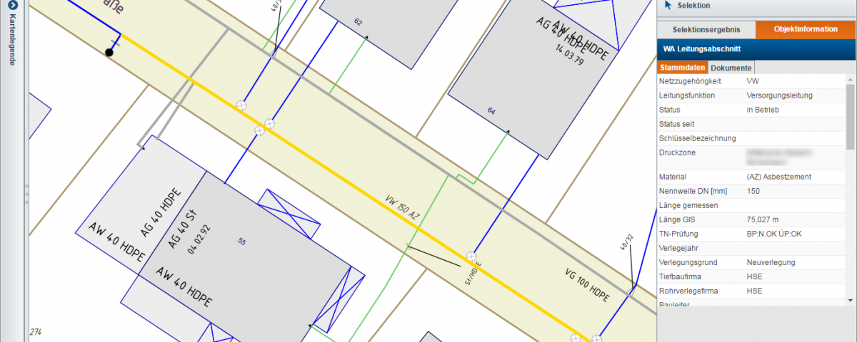 MGC Auskunft Web - Selektion