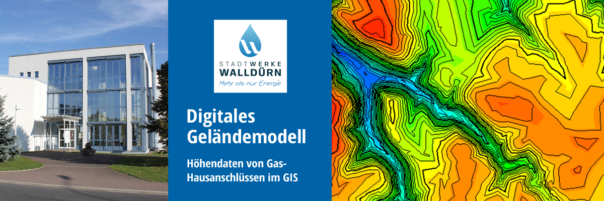 Stadtwerke Walldürn: Digitales Geländemodell für das GIS