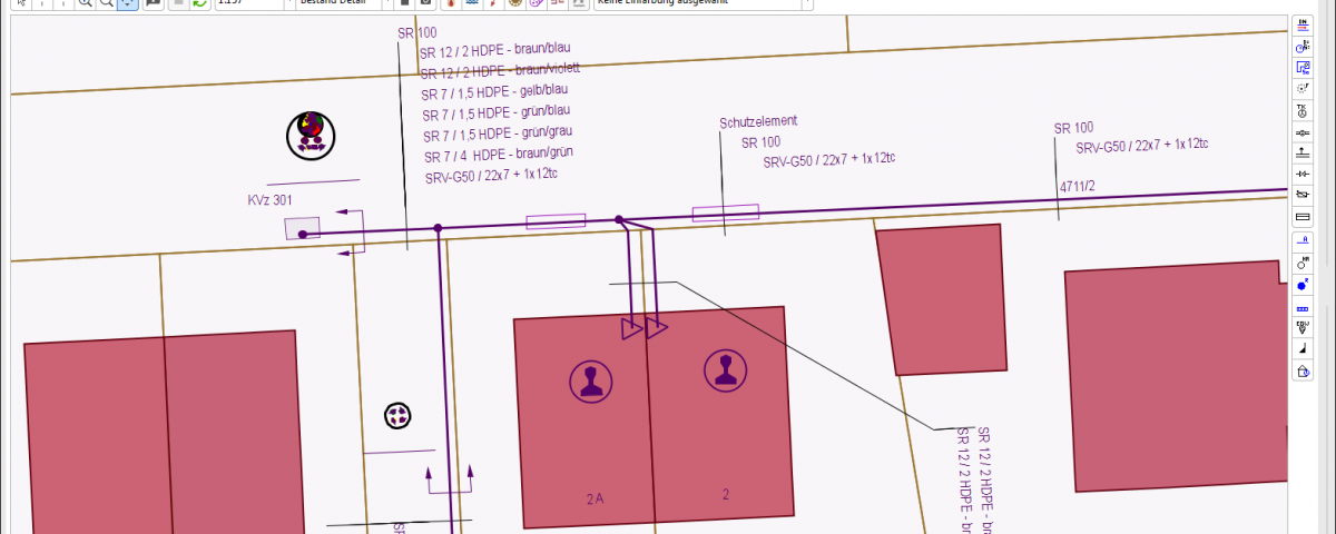 Trassendarstellung - Vollbild
